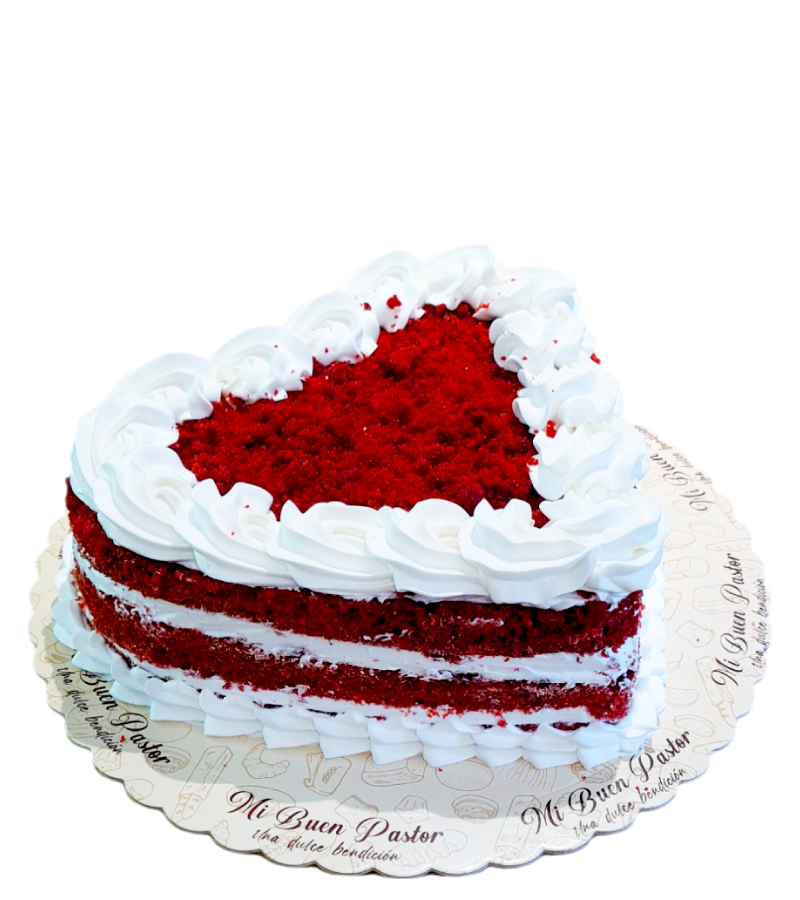 Torta Red Velvet San Valentín