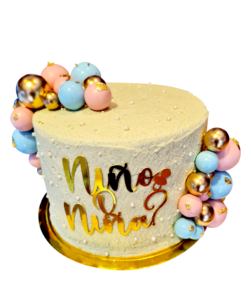 Torta Revelación de Sexo