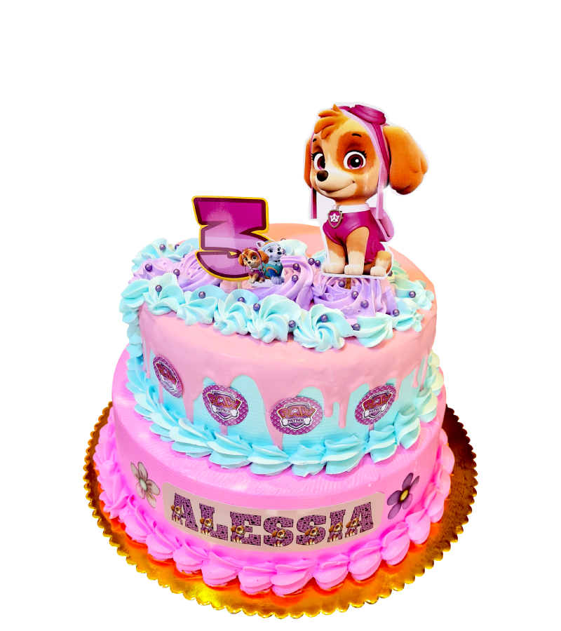 Torta Patrulla Canina para Niña