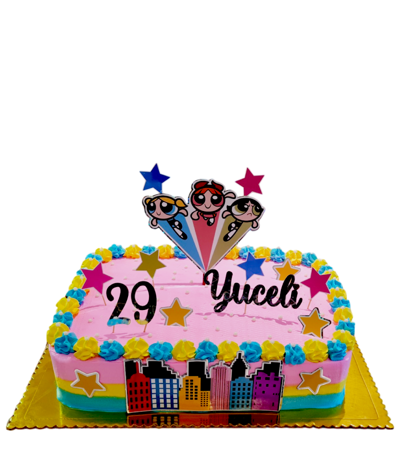 Torta Chicas Superpoderosas